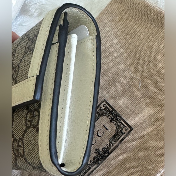 Gucci Monogram Web Ophidia Long Wallet - Picture 5 of 12